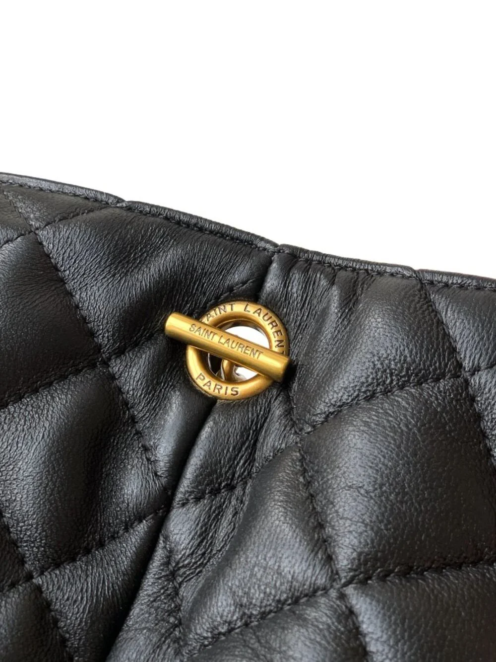 Saint Laurent Icare Maxi Shopping Bag in Quilted Lambskin